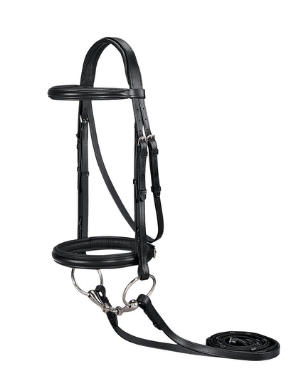 Suffolk Single Crown Classic Dressage Bridle