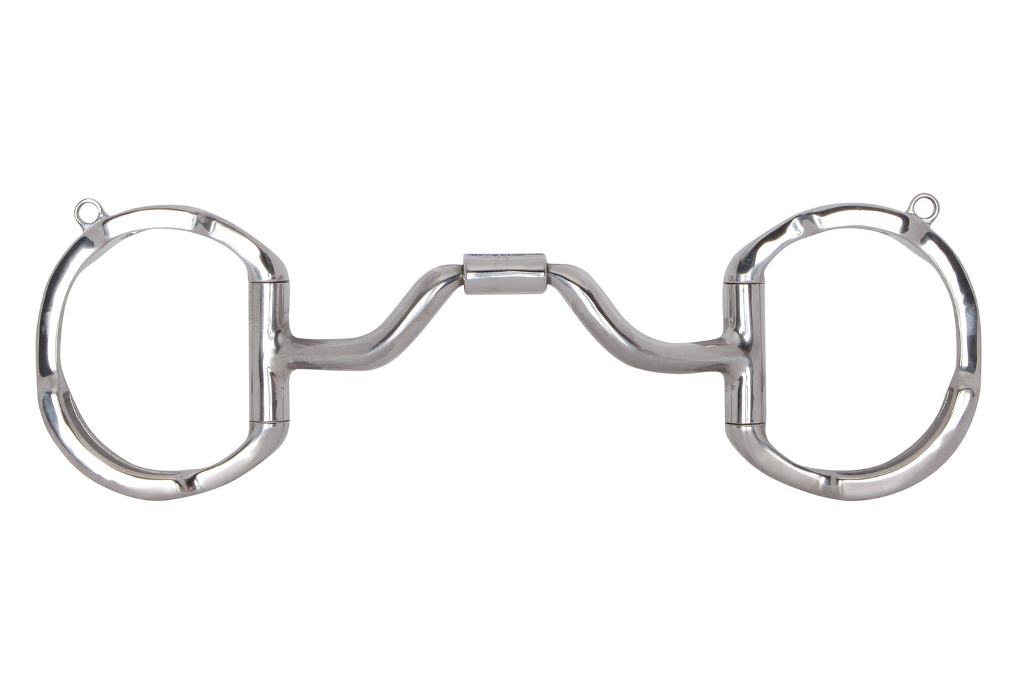 Myler Ported Barrel Eggbutt MB 33 with Hooks