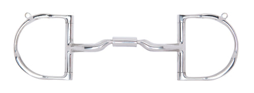 Myler Low Port Medium D-Ring MB 04 with Hooks