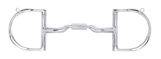 Myler Low Port Medium D-Ring MB 04 with Hooks