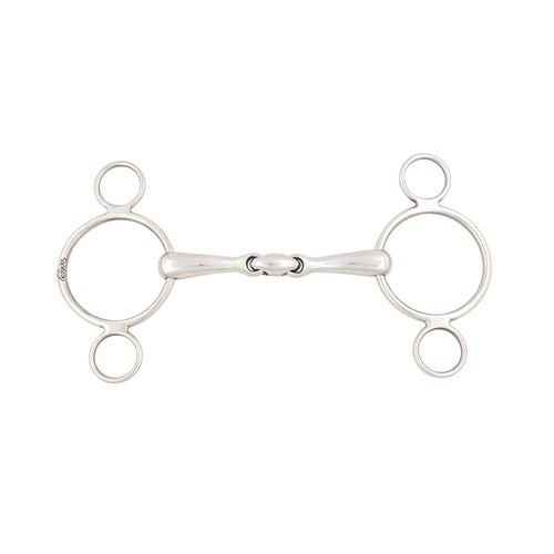 Metalab Magic System Double-Jointed French Link Continental Gag Bit