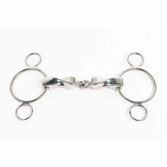 Metalab Thick Twisted Single-Jointed Continental Gag Bit