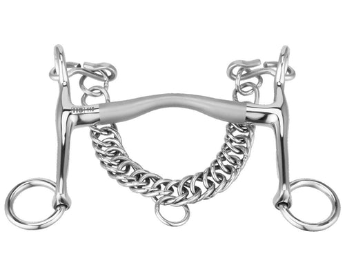 Herm Sprenger Satinox Weymouth Bit with 14mm Mouth/5cm Cheeks