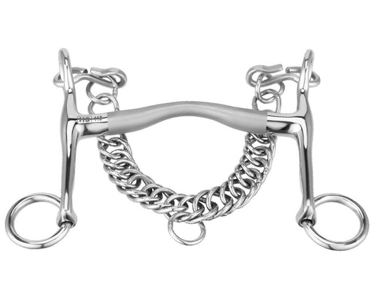 Herm Sprenger Satinox Weymouth Bit with 14mm Mouth/5cm Cheeks