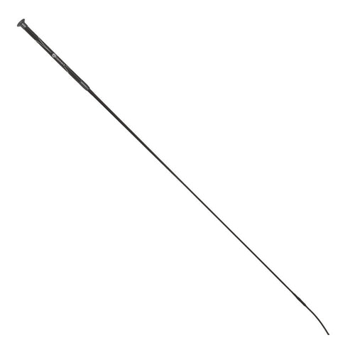 Fleck Contact Dressage Whip with Graphite Trim