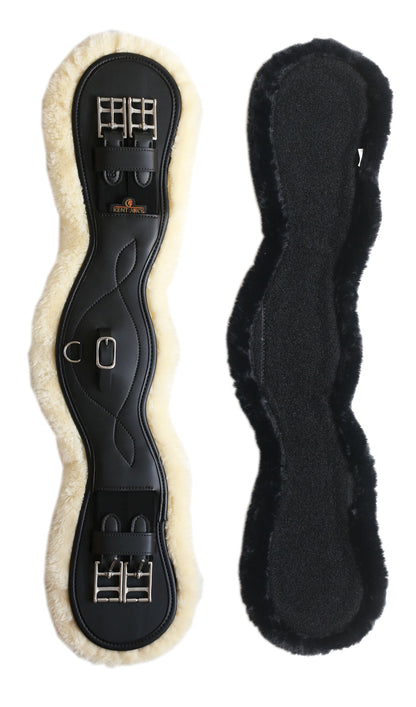 Kentucky Horsewear Vegan Anatomic Sheepskin Short Girth