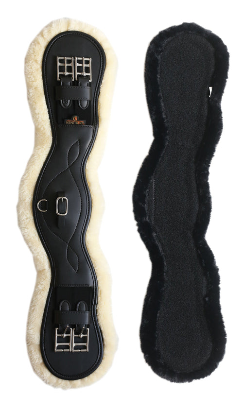Kentucky Horsewear Vegan Anatomic Sheepskin Short Girth