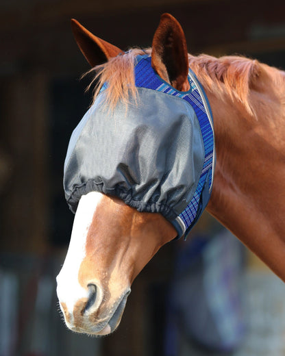 Kensington UViator Dartless Fly Mask with Web Trim & Forelock Opening