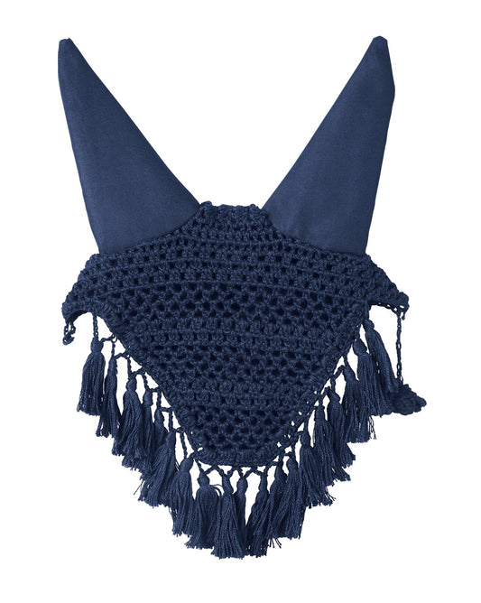 Rider's International Crochet Bonnet with Tassels