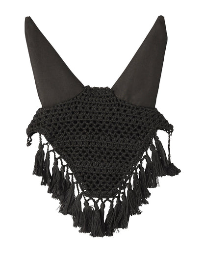 Rider's International Crochet Bonnet with Tassels