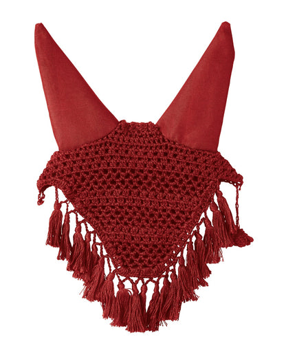 Rider's International Crochet Bonnet with Tassels