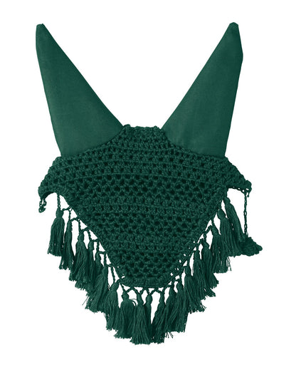 Rider's International Crochet Bonnet with Tassels