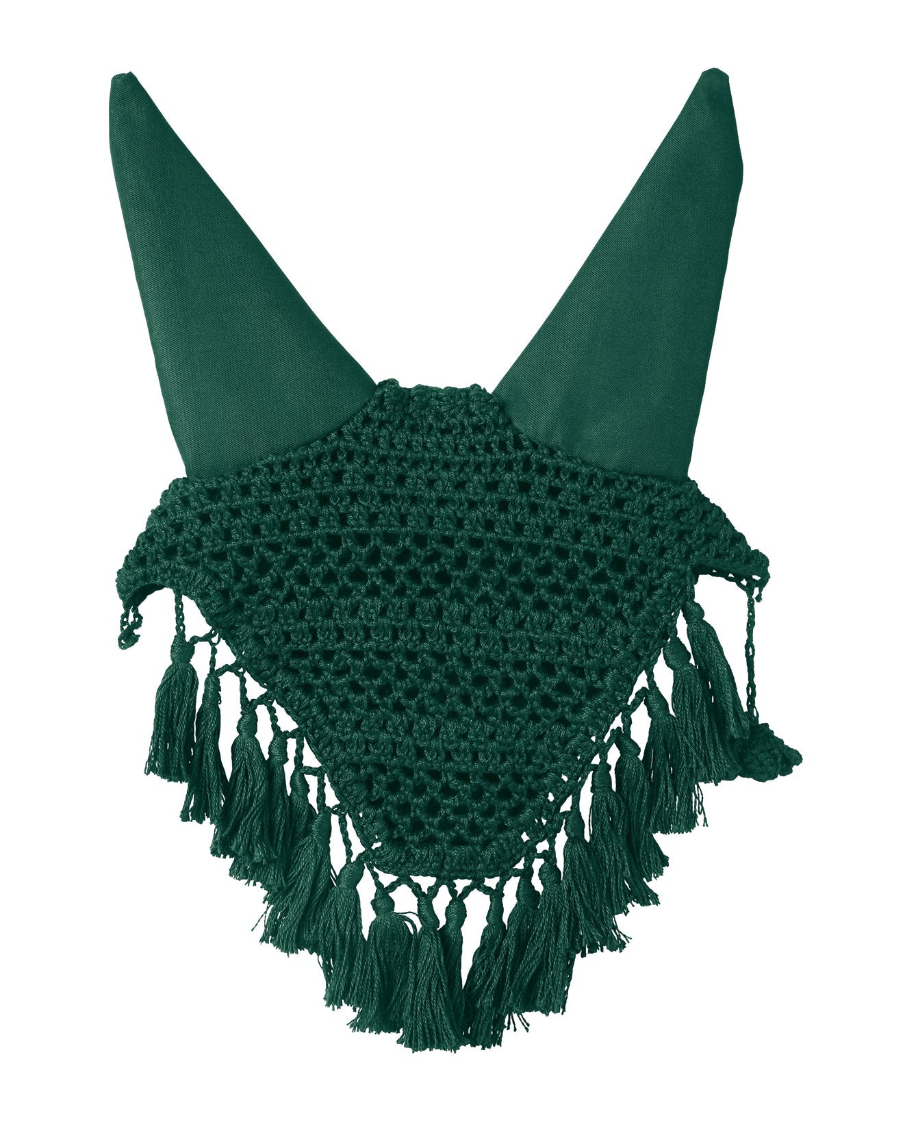 Crochet Bonnet with Tassels