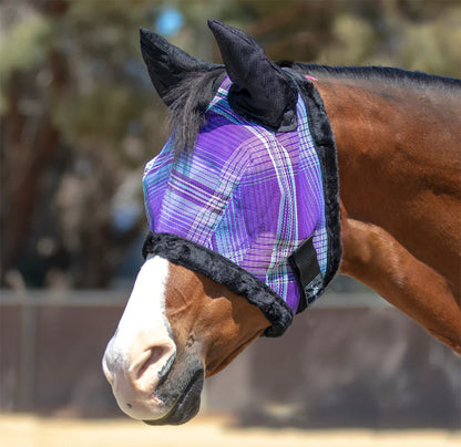 Kensington Signature Fly Mask with Plush Fleece, Ears & Forelock Hole