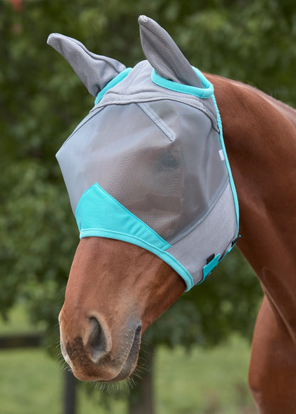 WeatherBeeta ComFiTec Deluxe Fine Mesh Fly Mask with Ears