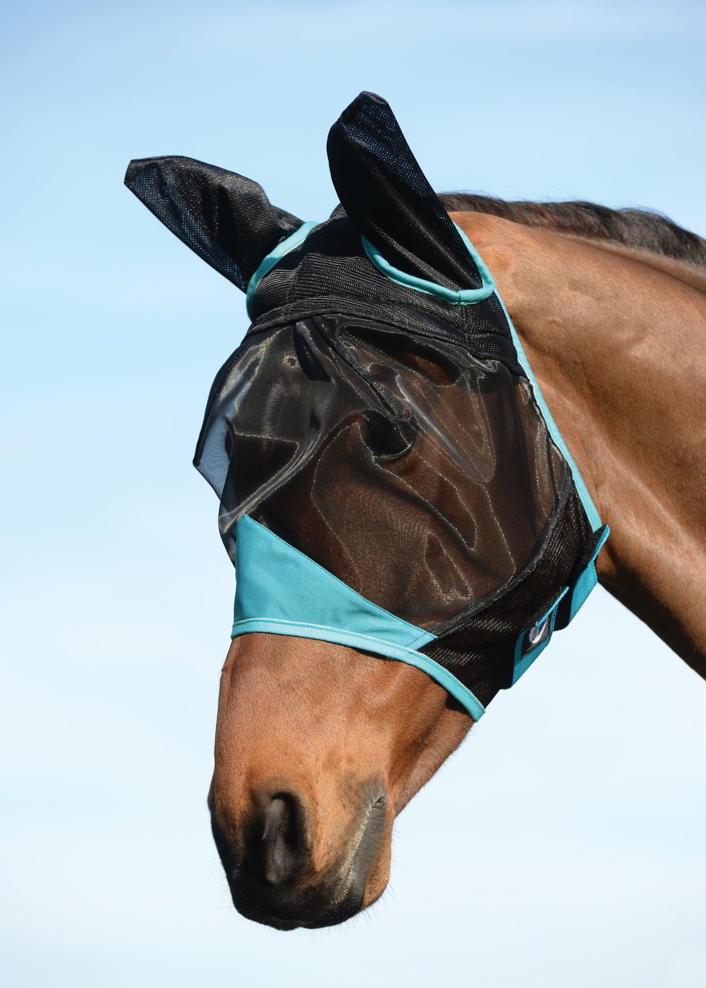WeatherBeeta ComFiTec Deluxe Fine Mesh Fly Mask with Ears