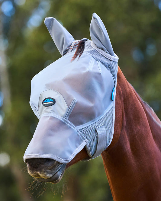 WeatherBeeta ComFiTec Fine Mesh Fly Mask with Ears and Nose