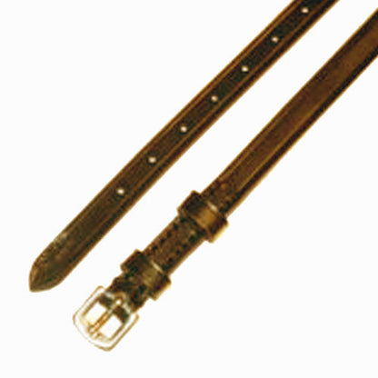 Coronet English Leather Spur Straps with Keepers