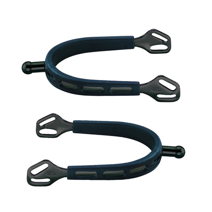 Herm Sprenger Ultra Fit Extra Grip Black Knob Spurs
