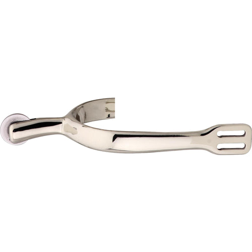 Herm Sprenger Ladies’ German Silver Dressage Rowel Spurs-45mm neck, big round rowel