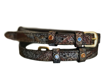 Halter Ego Aspen Leather Spur Straps