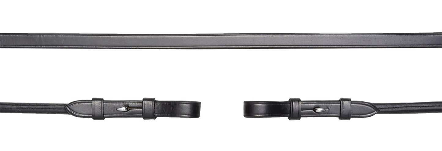Schockemöhle Rolled Leather Curb Reins
