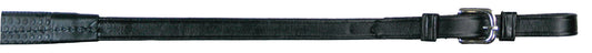 Tory Leather Company Rubber Grip Leather Reins with Buckle Ends