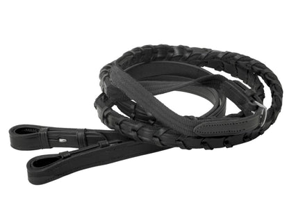 Tory Leather Company 5/8" x 54" Cross Country Reins with Hook Stud Ends