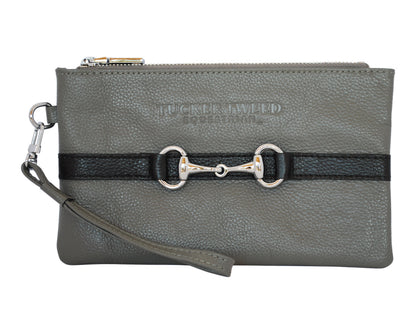 Tucker Tweed Equestrian Wellington Wristlet