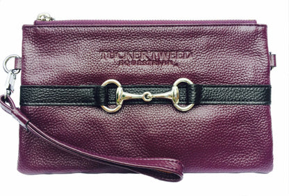 Tucker Tweed Equestrian Wellington Wristlet