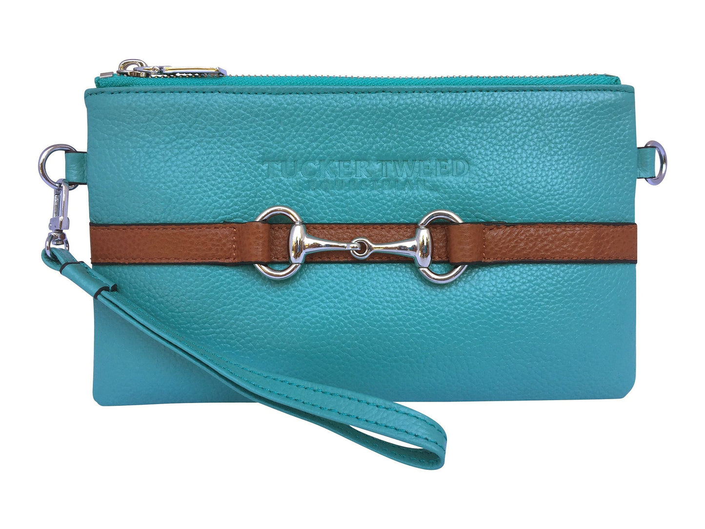 Tucker Tweed Equestrian Wellington Wristlet