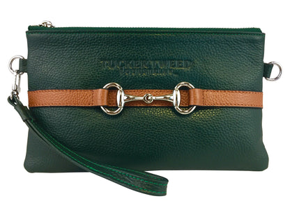 Tucker Tweed Equestrian Wellington Wristlet