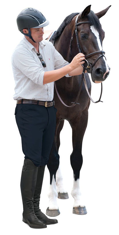 Ovation Men's EuroWEAVE Four-Pocket Riding Breeches