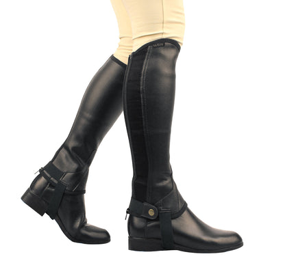 Saxon Equileather Children's Half Chaps