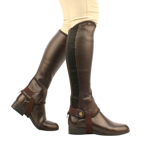 Saxon Equileather Children's Half Chaps