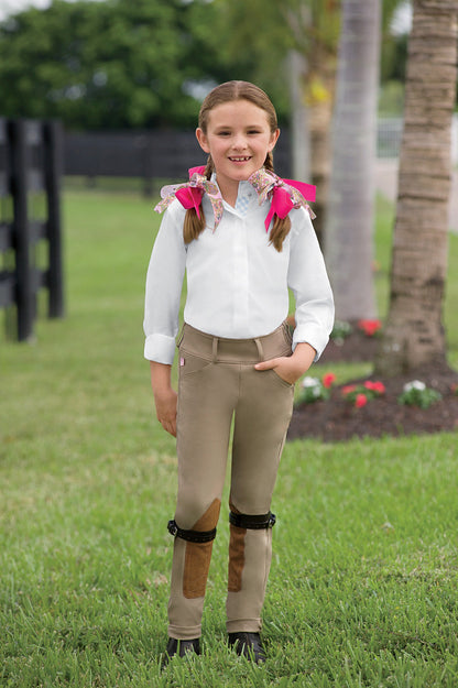 THE TAILORED SPORTSMAN Girls' Trophy Side-Zip Jod