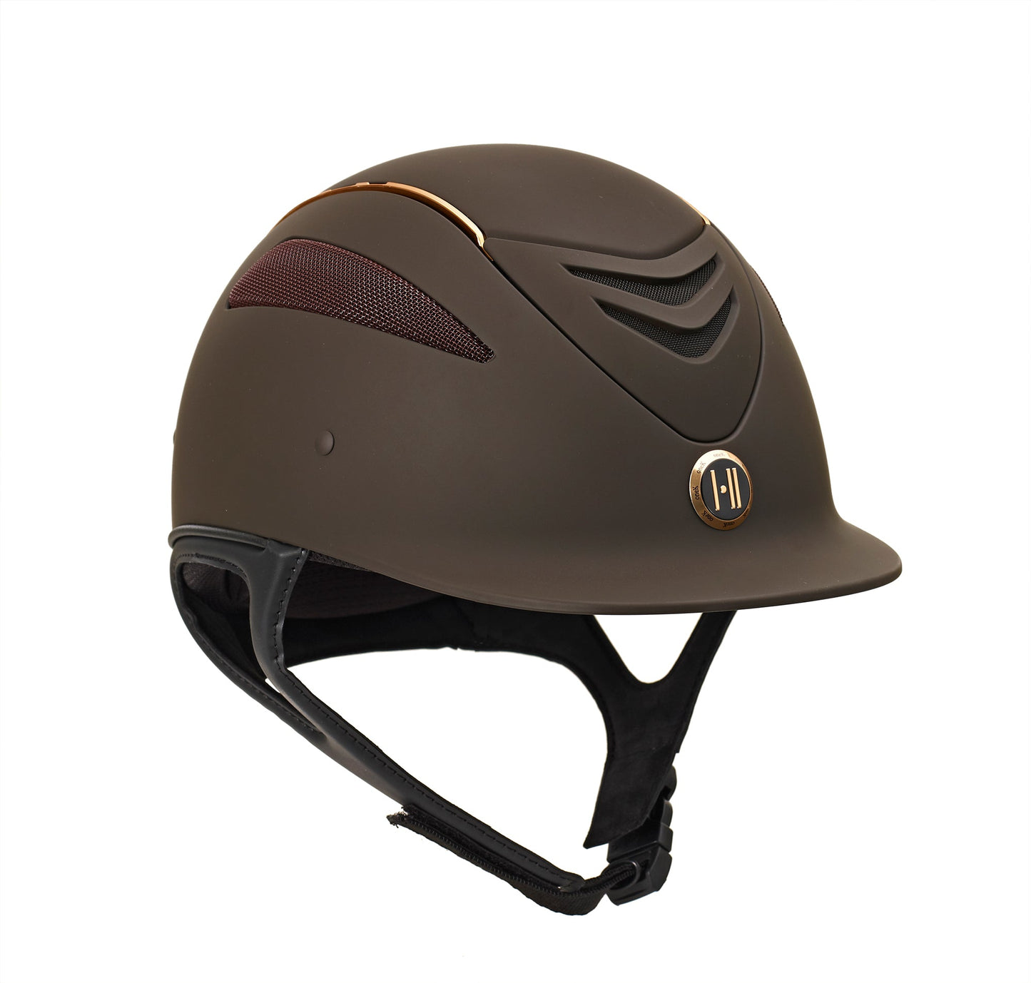 One K Defender Rose Gold Stripe Helmet