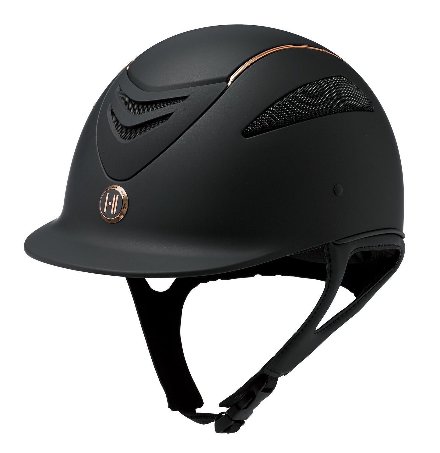 One K Defender Rose Gold Stripe Helmet