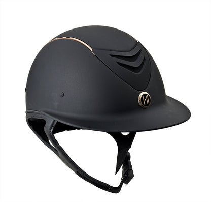 One K Defender Avance Rose Gold Wide Brim Helmet