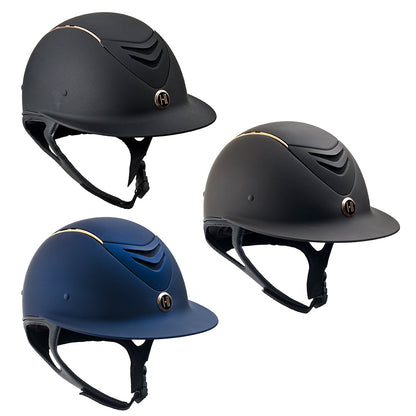 One K? Defender Avance Rose Gold Wide Brim Helmet