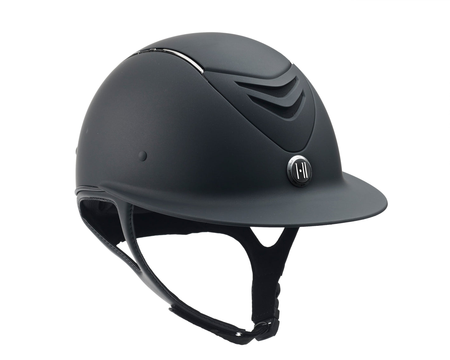 One K? Defender Avance Wide Brim Chrome Stripe Riding Helmet**