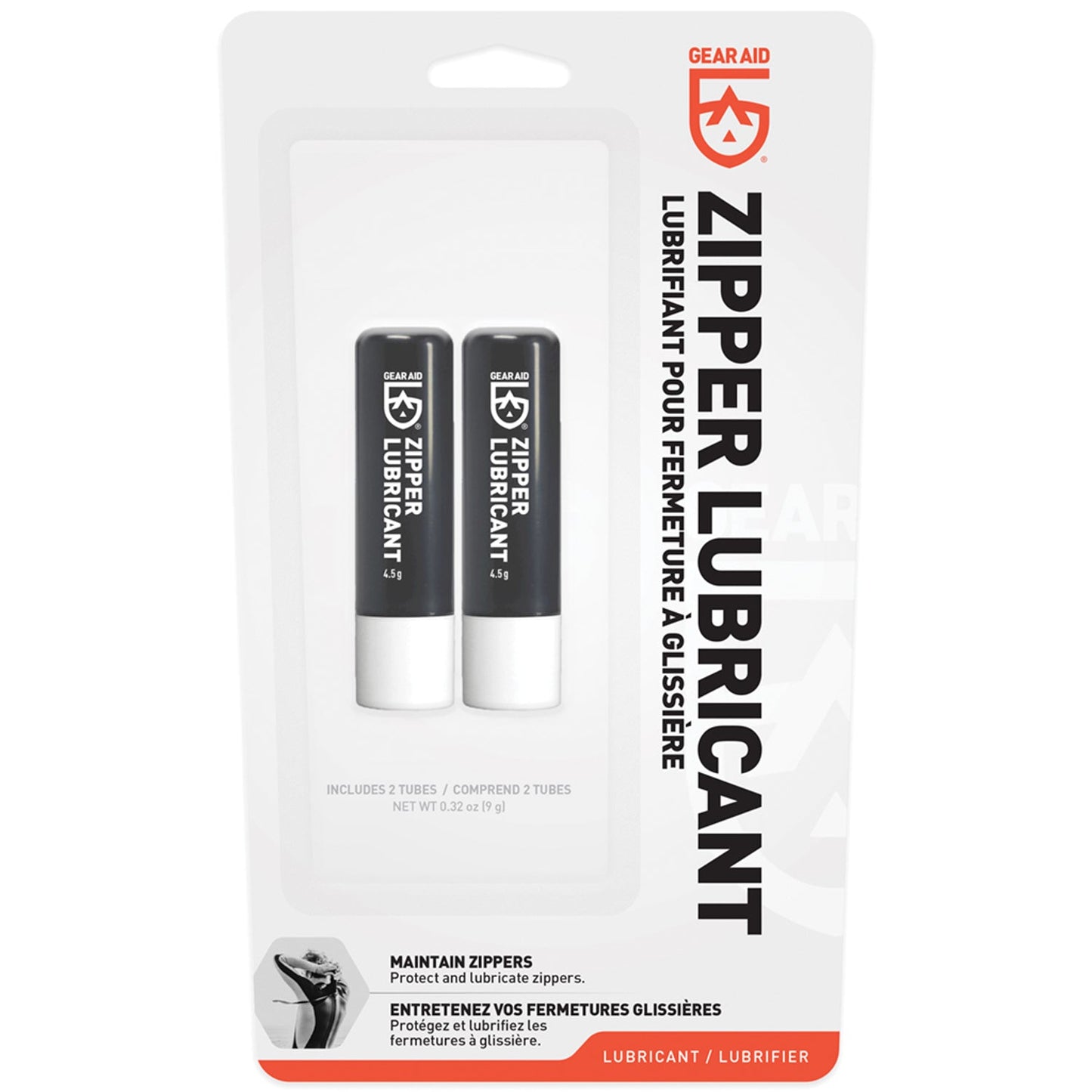 Gear Aid Zipper Lubricant 2-Pack