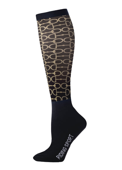 Riding Sport Footprintz Printed Peddies