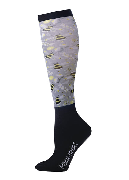 Riding Sport Footprintz Printed Peddies