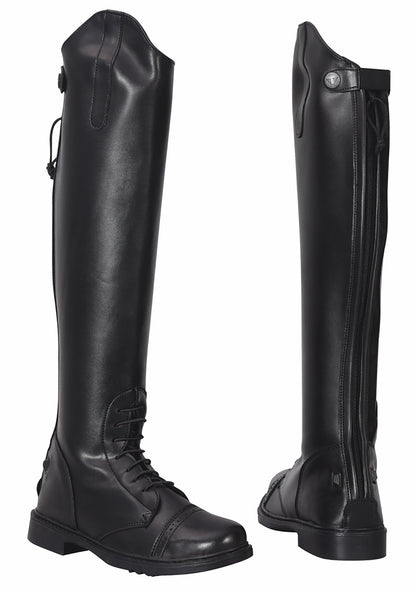 TuffRider Ladies' Starter Back-Zip Field Boots in Synthetic Leather