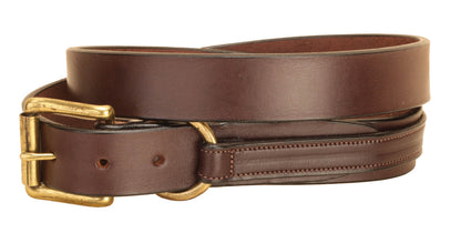 Tory Leather 1 1/4" Dee Keeper Belt with Strap
