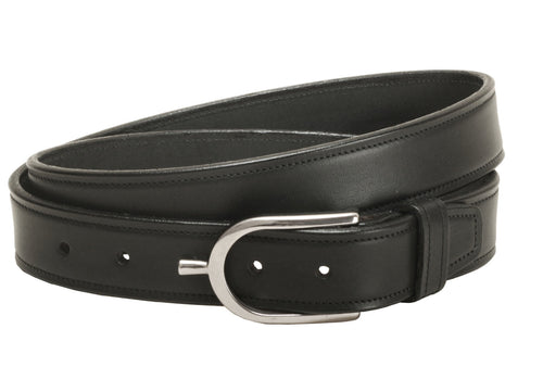 Tory Leather 1 1/4" Stainless Steel Spur Buckle Belt