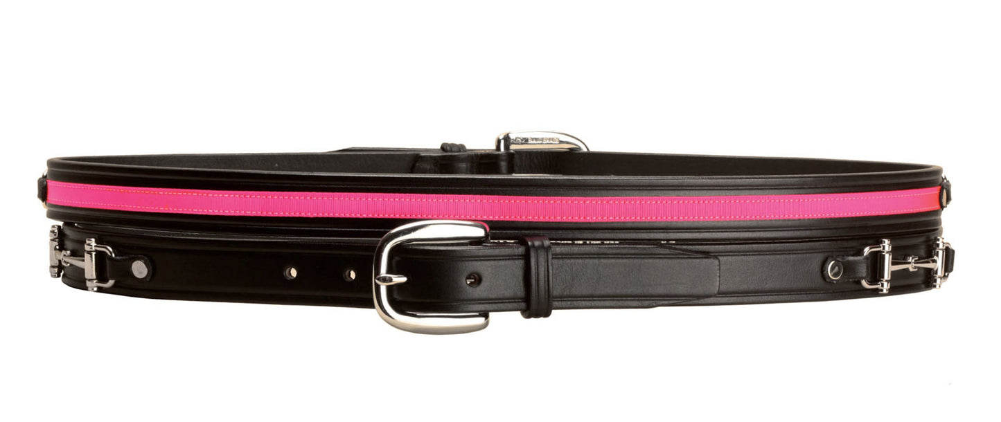 Tory Leather Ribbon & Snaffle Bits Belt