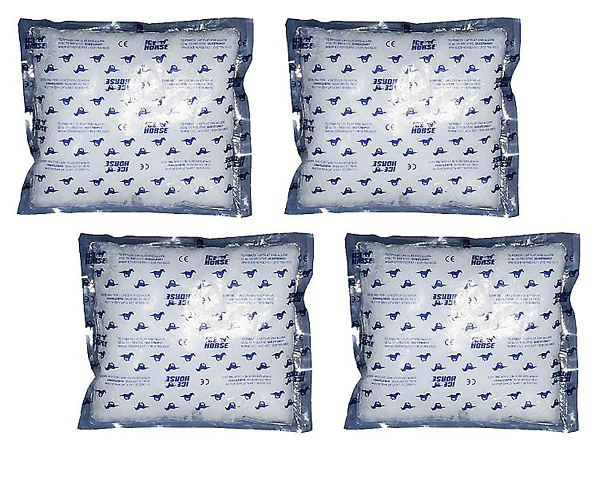 Ice Horse Pony Size Cold Capsule Inserts 4-Pack