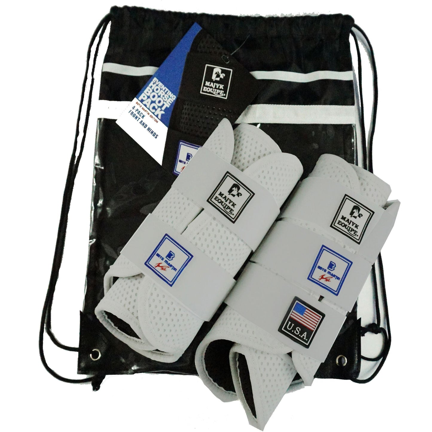 Majyk Equipe Boyd Martin Eventing Front & Hind Boot 4-Pack